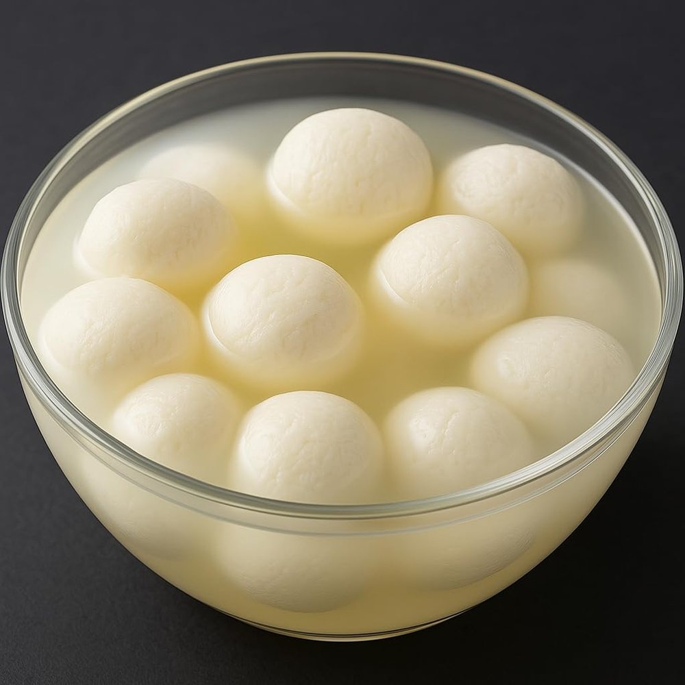BANGLARMISTI Roshogolla | Authentic Traditional Bengali Sweet, Soft & Mouth-Melting White Rasgulla, Immunity Booster, No Preservatives, 15 pcs Pack, Delivered Fresh from Kolkata
