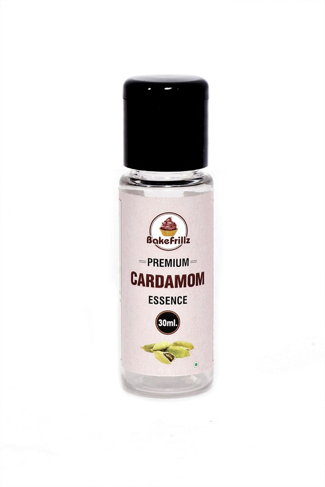 Bakefrillz Food Flavour Essence for Cake Baking, Ice creams, puddings, cookies, essence for cake making, 30 ml (Cardamom)