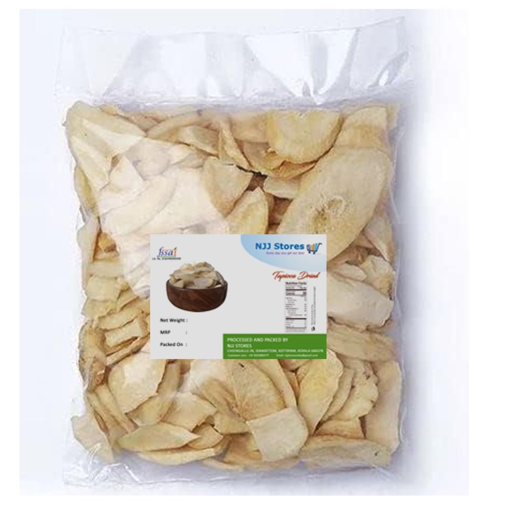 NJJ Kerala Tapioca Dried/Unakka Kappa/Vaattu Kappa/Cassava, Variety - Ambalcodan - 1950 Gram