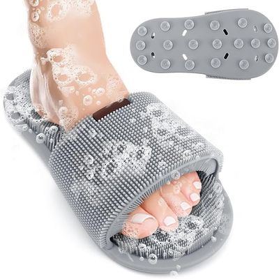 AASTIK Silicone Shower Foot Scrubber Personal Foot Massage and Cleaning, Non-Slip Foot Scrubber for Women and Men 1Pcs