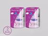 Fresh N Fine Jumbo Kitchen Tissue Paper Roll | 2 Ply, 300 mtr - Ultra-Absorbent & Tear Resistant | Towel Tissue Paper - Size : 23 cm x 150 m, Pack of 2. view 2