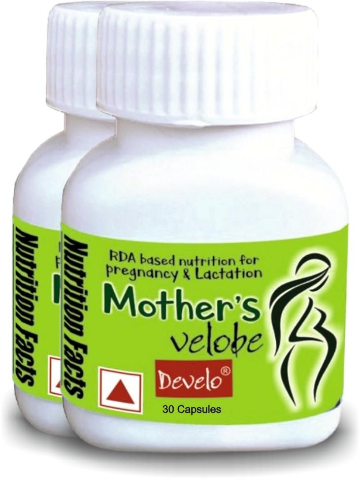 Develo Prenatal Multivitamin for pregnancy & Lactation for Pregnant & Lactating Women (pack of 2) 60 Capsule