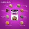 Pureheart Cherokee Premium Trail Mix | An Eclectic Mix of 8 Healthy Superfoods Nuts- Cashews, Almonds, Pistachio | Dry Fruits Cranberries, Raisins | Seeds - Pumpkin, Sunflower | Reusable Jar (454 gm) view 3