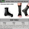 Ecosync Unisex Bamboo Cotton Orthopedic Neuropathy Socks | Moisture-Wicking, Breathable, Soft & Durable | Anti-Bacterial, Eco-Friendly | Seamless Design | Combo Pack of 2 - Black & White view 3