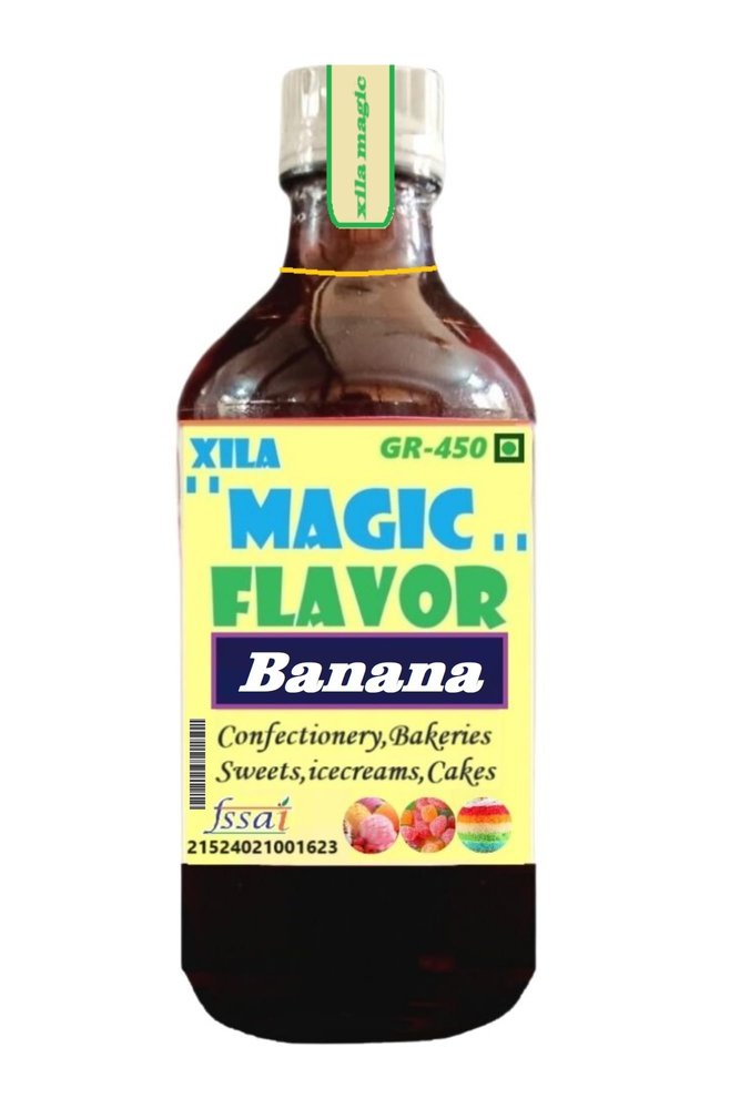Choco Banana flavor essence for cakes confectionery sweets and icecreams Banana Liquid Food Essence (450 g)