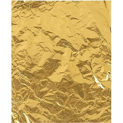 Aluminium Foil Candy Wrappers, Chocolate Wrapping Paper, 300 Pieces, 4 Inch Square, Smooth Surface, Gold, for DIY Packaging, Party, Wedding, Birthday, Valentine, Christmas Accessories