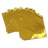 Aluminium Foil Candy Wrappers, Chocolate Wrapping Paper, 300 Pieces, 4 Inch Square, Smooth Surface, Gold, for DIY Packaging, Party, Wedding, Birthday, Valentine, Christmas Accessories view 2
