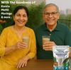 Tummy Friendly Foods Millet Health Mix for diabetes with Bitter Gourd. Multi Millet Health Mix Powder for Adults Organic. Bitter Gourd, Methi Seeds, Moringa Leaves for Diabetes. Gluten Free Diabetic Friendly - 200g, (100g each pack) view 2