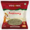 Veganic Rosemary Leaves | Gulmehendi/Rosmarinus | Dried Herbs for Hair Growth & Scalp Care | Natural Seasoning for Pasta, Soups, Salad & Cooking (100g) view 1