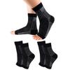 2 Pcs Neuropathy Socks, Compression Socks, Compression Socks for Men Foot Pain Relief Products Open Toe Foot Sleeves Compression Socks for Ankle Swelling Achilles Tendon Arch Support Suitable for Feet Ranging from 25 to 27cm view 1