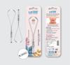 LEXIIS Silver Steel Tongue Cleaner For Men And Women | For Fresh Breath, Improved Taste Sense & Bacteria Removal | U-shaped (7) view 1