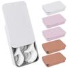 Adorila 6 Pack Glide Dental Floss Case, Portable Metal Dental Pick Dispenser, Refillable Travel Floss Pick Organizer Case for for Teeth Cleaning view 1
