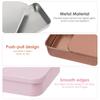 Adorila 6 Pack Glide Dental Floss Case, Portable Metal Dental Pick Dispenser, Refillable Travel Floss Pick Organizer Case for for Teeth Cleaning view 2