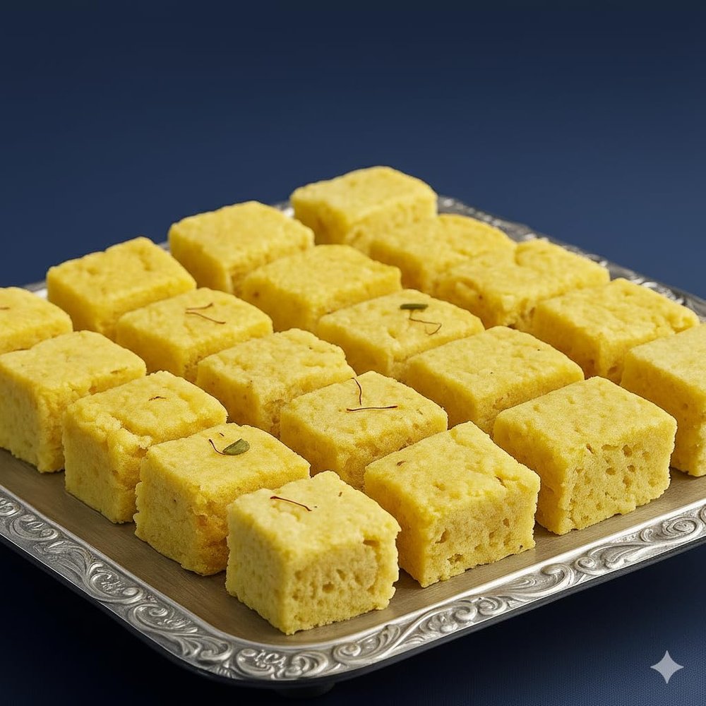 BANGLARMISTI Sandesh | Authentic Bengali Sweet from Krishnanagar | Soft, Creamy & Mouth-Watering Traditional Bengali Sandesh | Freshly Made & Delivered Across India | 500g Pack (Sorpuria)