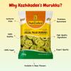 KOZHIKODEN'S Palak Murukku | Crispy Spinach Chakli | 400g (Pack of 2 x 200g) | Tea Time Snack | Crunchy Rice Snack with Lentils & Spices | Traditional Kerala Murukku view 4