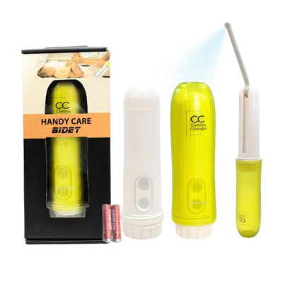 CARING CORNER Silicone Portable Jet Spray for Toilet | Travel-Friendly Handheld Bidet with Adjustable Nozzle & Dual Spray Modes | Family Hygiene & Cleaning Essentials (Green)