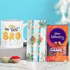 Ascension Rakhi Chocolate Combo Pack Rakhi Gift Combo for Raksha Bandhan Rakhi Gift Hamper Pack of 2 Peacock Rakhis For Brother with Chocolate Box Rakhi Gift Pack & Roli Tilak view 1
