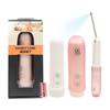 CARING CORNER Silicone Portable Jet Spray for Toilet | Travel-Friendly Handheld Bidet with Adjustable Nozzle & Dual Spray Modes | Family Hygiene & Cleaning Essentials (Pink) view 1