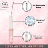 CARING CORNER Silicone Portable Jet Spray for Toilet | Travel-Friendly Handheld Bidet with Adjustable Nozzle & Dual Spray Modes | Family Hygiene & Cleaning Essentials (Pink) view 2