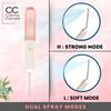 CARING CORNER Silicone Portable Jet Spray for Toilet | Travel-Friendly Handheld Bidet with Adjustable Nozzle & Dual Spray Modes | Family Hygiene & Cleaning Essentials (Pink) view 3