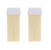 ARUHIU Wax Heater Machine Roll on Wax Hair Removal Wax Kit Wax Heater Wax Refill White Chocolate Cartridge Wax Strips With Wipes Waxing kit for Women Wax(Pack of 2) (wax Roller Heater Machine Combo) (Refil Cartridge) view 1