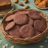 Almond & Millet Vegan Gluten-Free Cookies with Jaggery Goodness. (Pack of 9pc/100gs) view 2