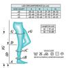 FederFlex Class 2 Compression Stockings - Open Toe | Knee Length | Small view 2