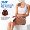 Sisliya Knee Massager with Heat and Kneading for Pain Relie,Infrared Heated Vibration Physiotherapy for Arthritis Massager,Cramps and Joint Warmer Rechargeable LED Display view 4