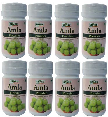Sansu Amla Ka Churan | Natural | 100g (Pack of 8).