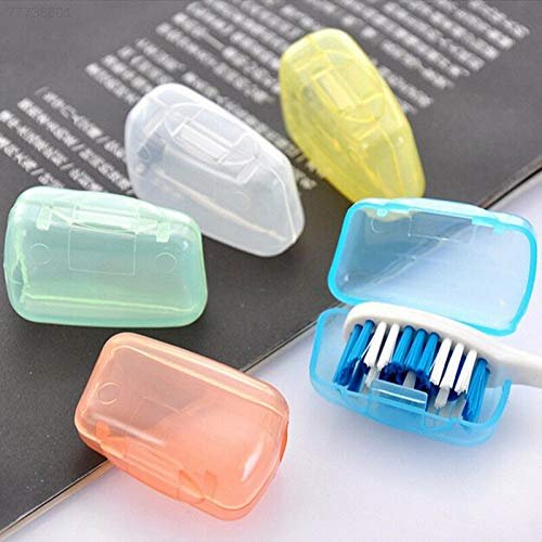 BIG BOOM E41E 5pcs Portable Outdoor Travel Brush Toothbrush Protect Cover Holder Cover Ne