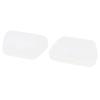 BIG BOOM Household 5 Compartments Capsule Pill Holder Storage Box Case 2pcs White view 1