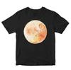 Heybroh Kids T-Shirt Hand Drawn Illustration of Planet Mars 100% Cotton Boy's Girl's Regular Fit Unisex T-Shirt (Black; 13-14 Years) view 1