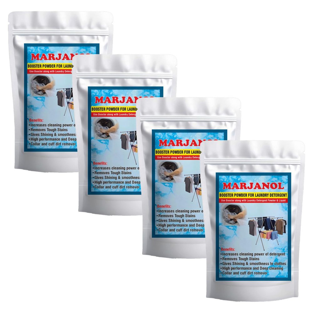 Marjanol Booster Powder For Laundry Detergent 2 KG (500gmX4)