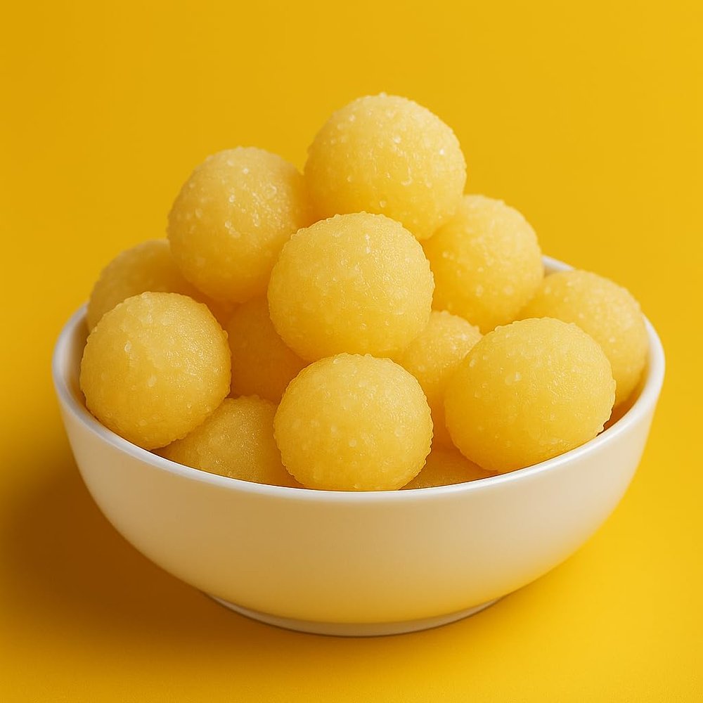 BANGLARMISTI Danadar | Traditional Bengali Sweet, Sugar Coated, Soft and Juicy, Delivered Fresh from Kolkata, 7pcs Pack