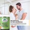 CRYSTAL CARE Hair Removal Wax for Glowing Skin | Men and Women | (Honey Cold Wax, 800G) view 3