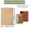 Amara Brown Textile Big Paper Cover 26Cm*39Cm(BxL) 44 GSM Pack Of 500 Piece view 2