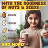 TummyFriendly Foods Organic Chocolate Health Mix Powder For baby kids 2 year old | Baby food for 2+ year old | Maximum Nutrition From Real Food. 300g, (100g each pack) view 4