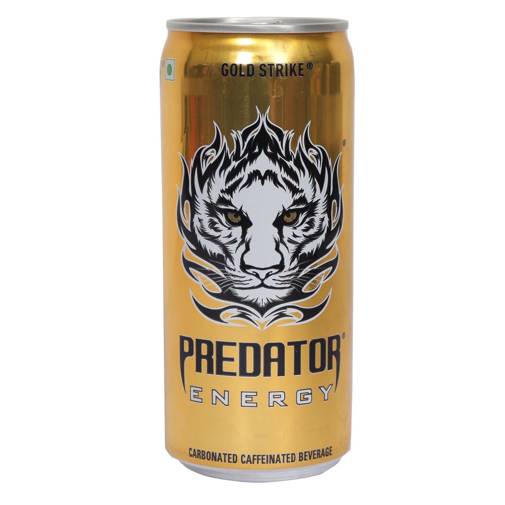 Predator Gold Strike Energy Drink, 300 ml