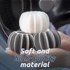 KRYLAR-10Pcs Soft Laundry Silicone Ball Reusable Washing Machine Special Reduces Clothing Wrinkles decontamination Anti-Winding Knotting No Damage to Clothing wash Guard Ball Steamer Dryer Balls. view 4