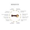 AB CRAFT Wooden Kansa Wand Natural Vatki Cup Ayurvedic Detox Foot Massager Relaxation And Deep Cleaning Ancient Indian Technique Ayurvedic Kansa Vatki Foot Massager (Set of 1) view 3