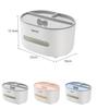 COSKIRA Tissue Box Holder for Home/Car/Kitchen/Bathroom Living Room, Creative Desktop Storage Box Tissue Box,Water-proof; Easy to Refill Decorative Facial Tissue Holder -Multi (Round) view 4