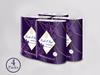 Fresh N Fine Kitchen Towel Paper Roll for Kitchen Premium Pack - 320 Pulls, 2 Ply Towel/Tissue Roll | Highly Absorbent | Pack of 4 (80 Pull Per Pack) view 2