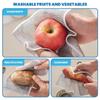 Trend-Aspire Non Scratch Dish Wash Cloth Scrubber for Utensils-Multipurpose Steel Wire Dishwashing Rag Cloth for Kitchen Use and Cleaning Non Stick Pans Ceramic Crockeries Fruits Vegetables (6) view 3
