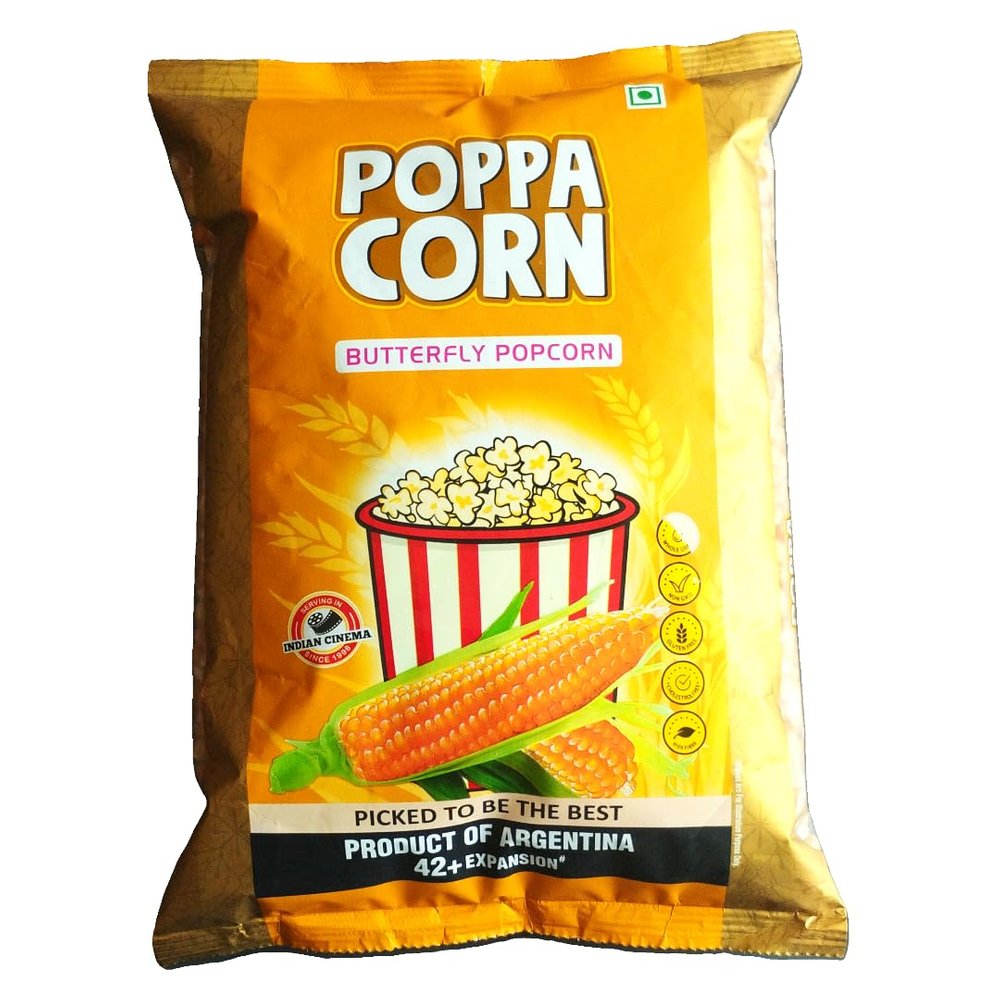 Poppacorn Popcorn Maize 1 Kg | Imported from Argentina