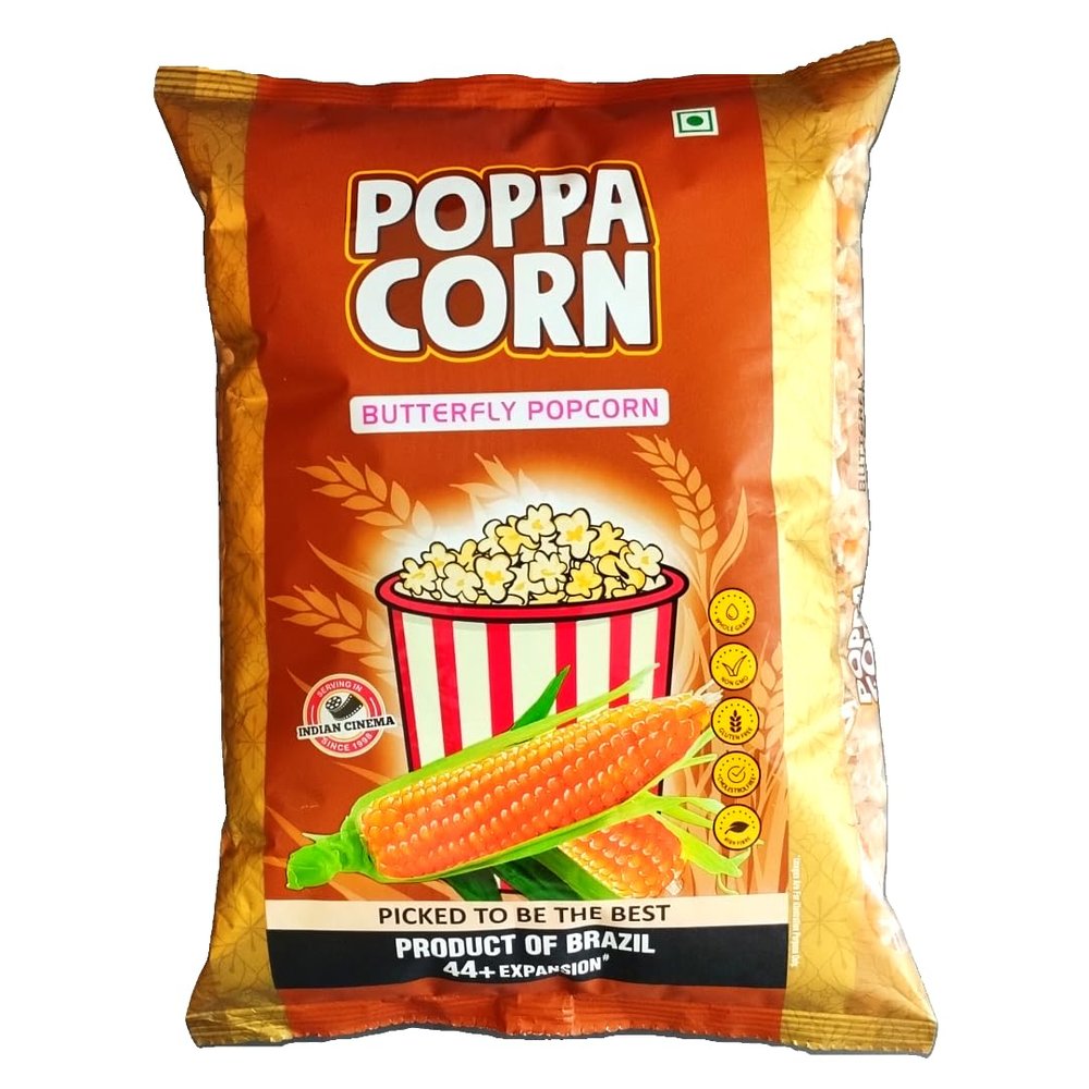 Poppacorn Popcorn Maize 1 Kg | Imported from Brazil