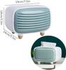 Meakwisht Retro Radiator Tissue Box Holder & Paper Towel Dispenser Organizer & Paper Napkin Holder Case for Office, Living Room, Bedroom, Car, Hotel, Night Stand & Desk (Green) view 2