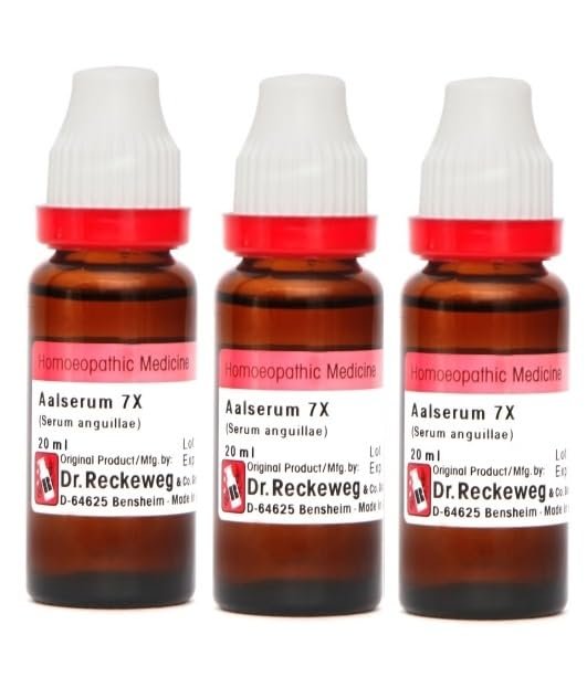 Aalserum 7x 20ml Dr Reckeweg (Pack Of 3)