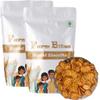 Farm Bites - Home Made Fresh Small Round Shaped Biscuits | Small crispy Crackers - (1000 Grams) view 1