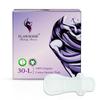 Flawsome Ultra Soft Cotton Sanitary Pads for Women | 30 Pads  L (285mm, Light-Medium Flow) | Rash-Free, Leak-Proof & Breathable | 100% Toxin-Free | Extra Absorbent with Disposal Pouch view 2