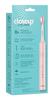 Closeup Sonic Expert Electric Toothbrush for Adults, Pack of 1+2 Heads (Pink) view 2